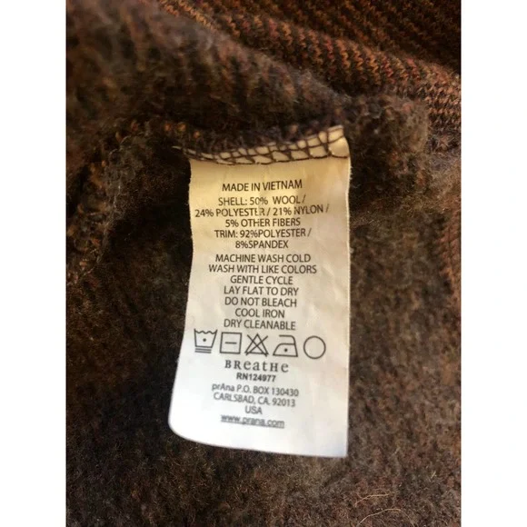 Prana Wool-Blend Crew Sweater - Picture 7 of 7